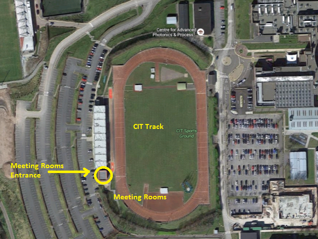 Cork Athletics - Location of CIT Track & Meeting Rooms