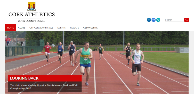 New Cork Athletics Website