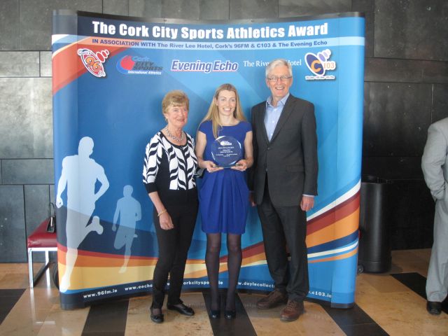 Lizzie Lee Cork City Sports Star of the Month February 2015 Parents