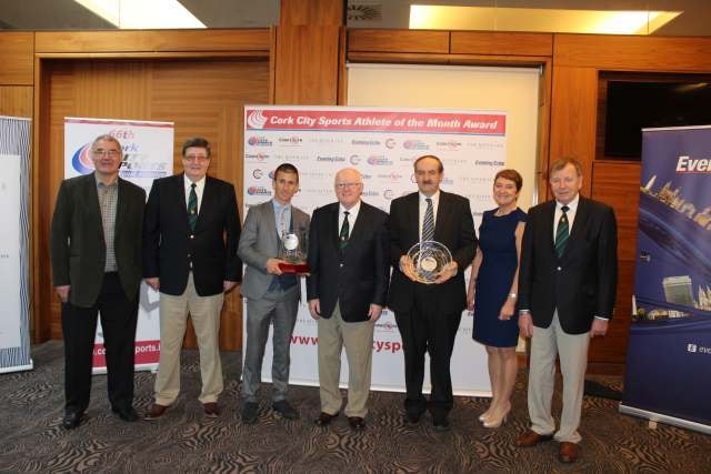 Pat Walsh Cork City Sports Lifetime Achievement Award Presentation Group