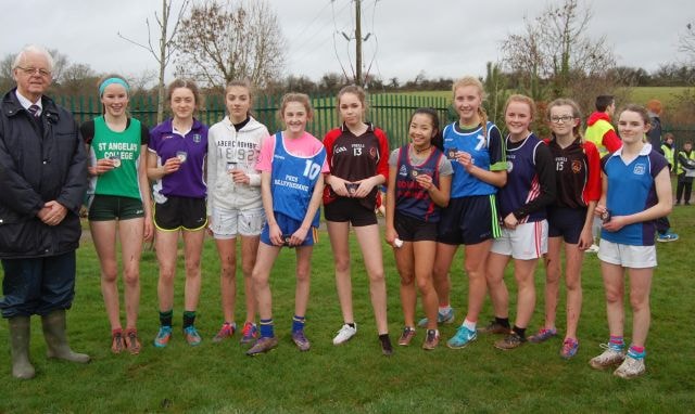 South Munster Schools Cross Country 2016 2nd 3rd Year Girls