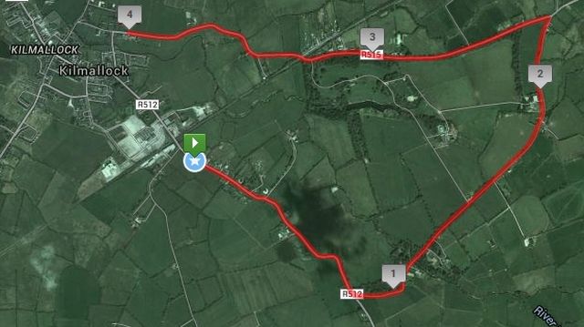 Route Map - AAI Munster Road Championships 2015