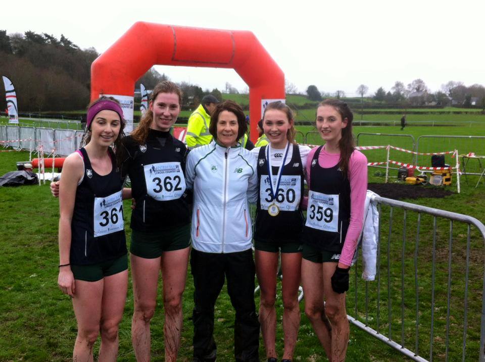Irish Under 17 Girls Development Team - Antrim International Cross Country 2016