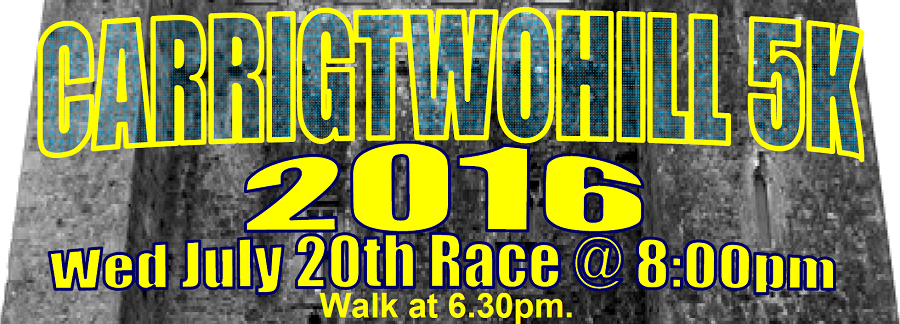 Carrigtwohill 5k Road Race Banner 2016