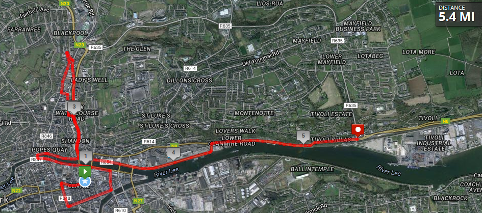 Cork City Marathon - Relay Leg 1