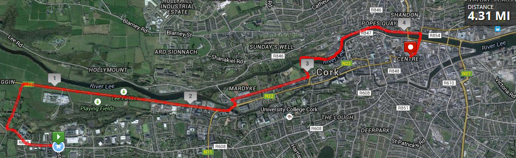 Cork City Marathon - Relay Leg 5