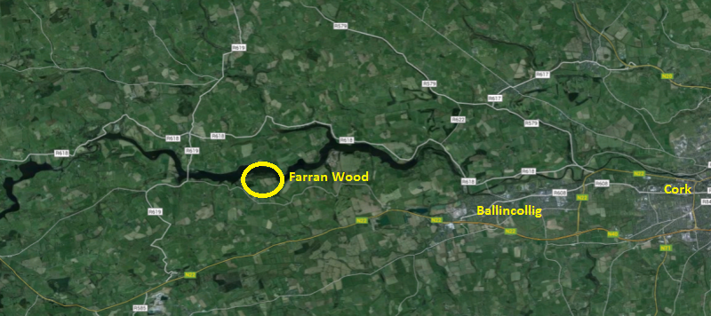 Farran Wood - Location Map