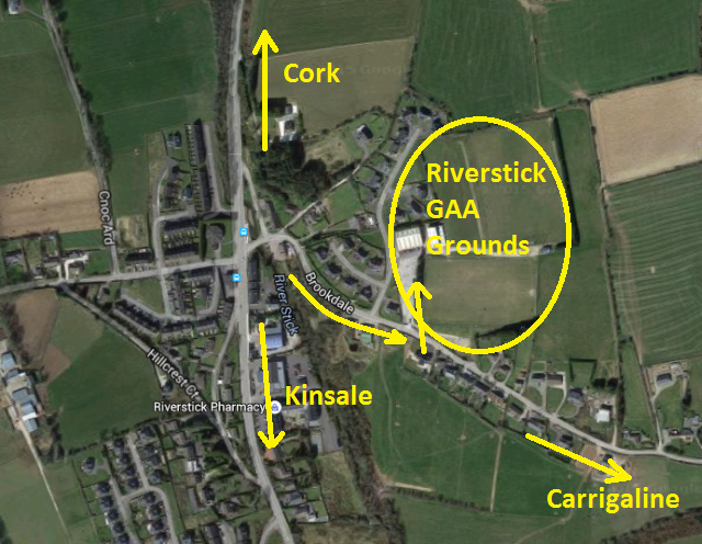 Riverstick GAA Grounds - General Location