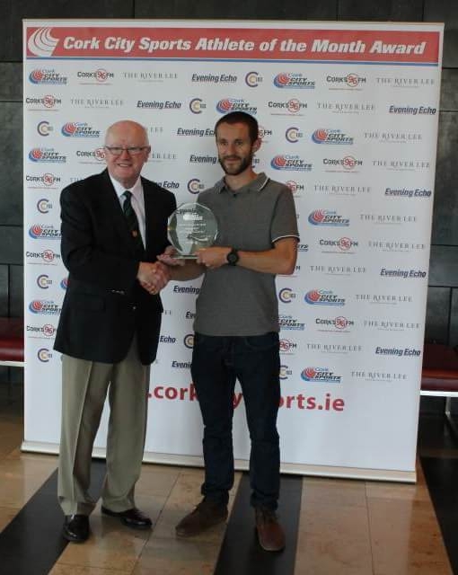 Alex Wright Cork City Sports Athlete of the Month January 2017