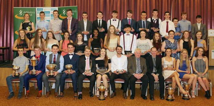 Athletics Ireland National Juvenile Awards Recipients 2016