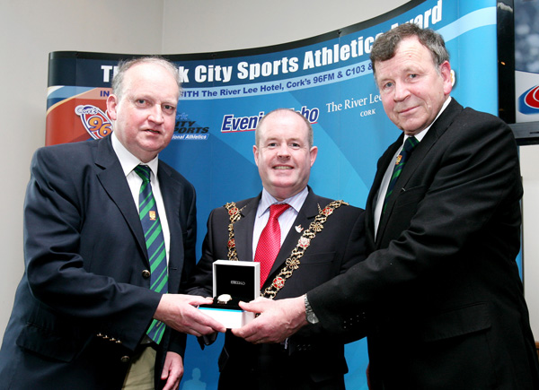 Dick Hodgins Receives Cork City Sports Lifetime Achievement Award