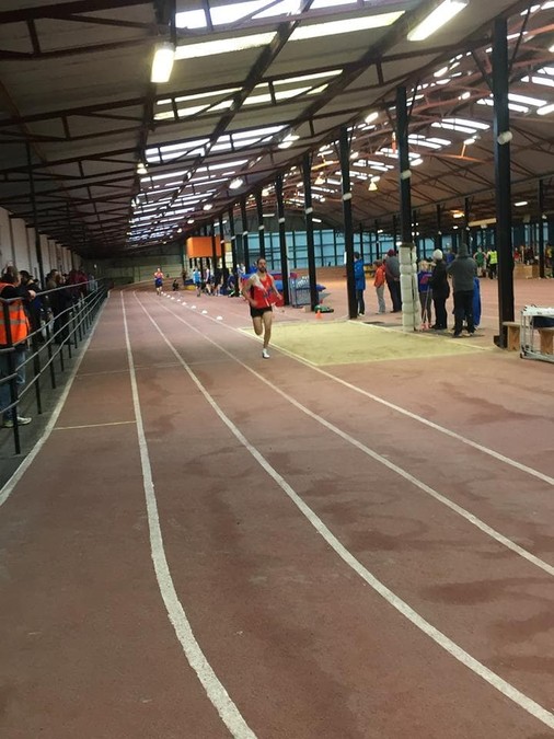 Paul Moloney Mallow AC Munster Masters Indoors 2017