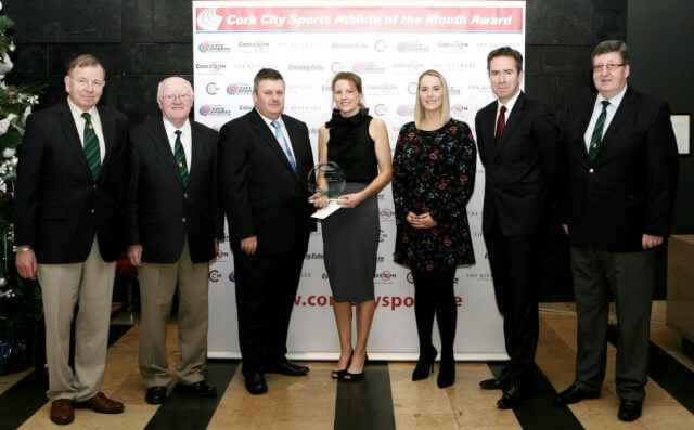sinead kevaney cork city sports athlete of the month october 2016