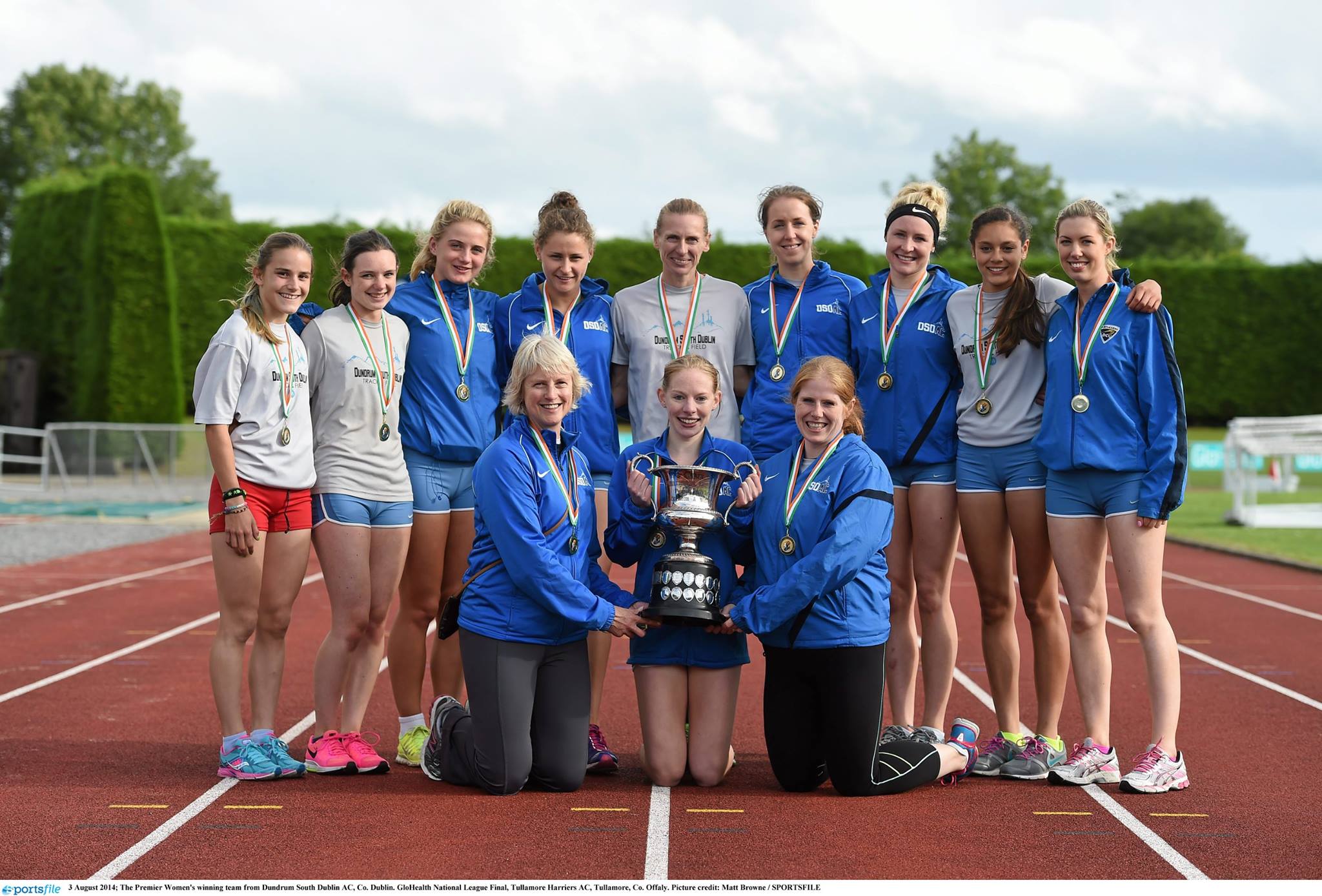 Dundrum South Dublin Women's Team - National League Champions 2014