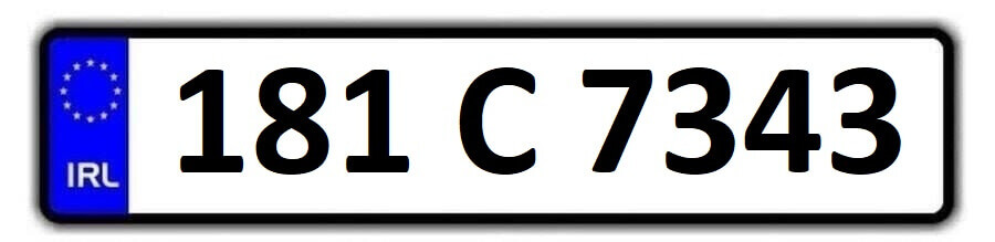 cork athletics registration plate 180731