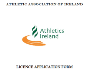 Athletics Ireland Permit Application Image