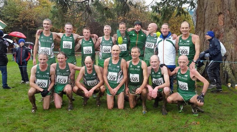 Victorious Irish Masters Cross Country Team