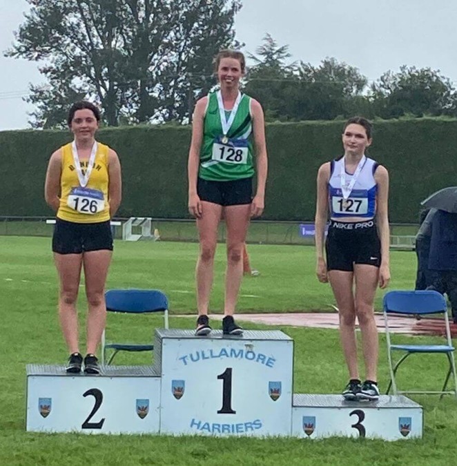 national juvenile chps 2021 u15 girls steeplechase medalists