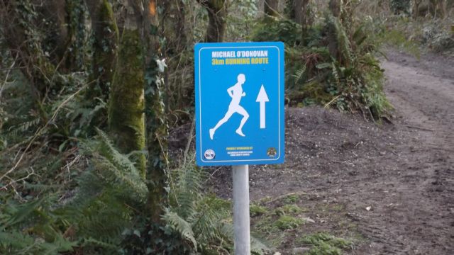 3k Running Route Marker - Ballincollig Regional Park