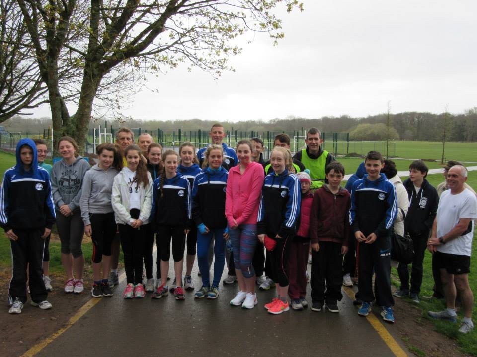 Ballincollig AC at Launch of Michael O'Donovan 3k Running Route