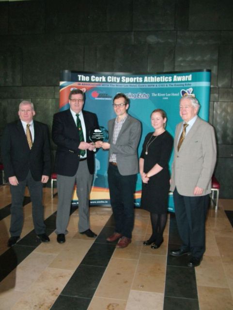 Ben Thistlewood (Leevale AC) - Cork City Sports Athlete of the Month - December 2014