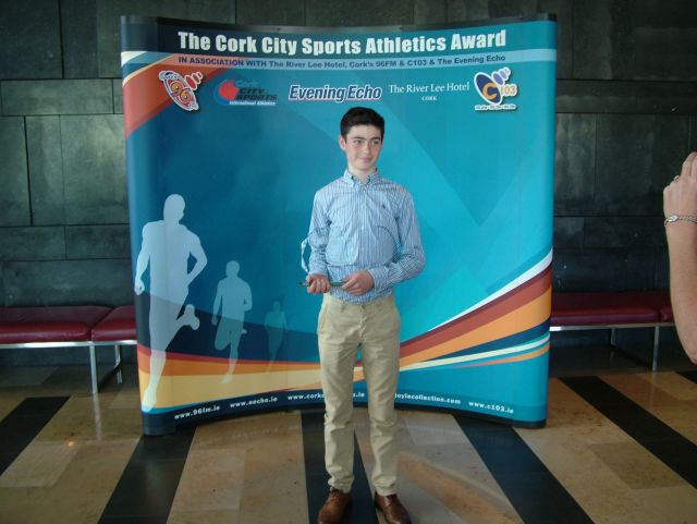 Darragh McElhinney - Cork City Sports - Star of the Month March 2015