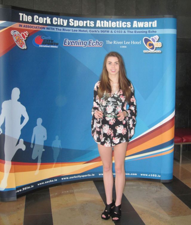 Louise Shanahan - Cork City Sports Athlete of the Month - May 2015