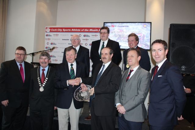Pat Walsh honoured with Cork City Sports Lifetime Achievement Award 2016