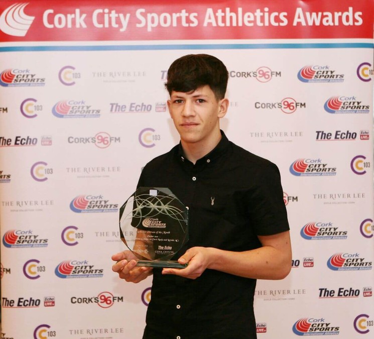 conor callinan cork city sports athlete of the month october 2020