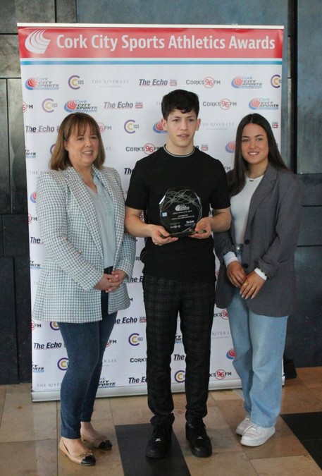 conor callinan leevale ac cork city sports athlete of the month january 2022 10