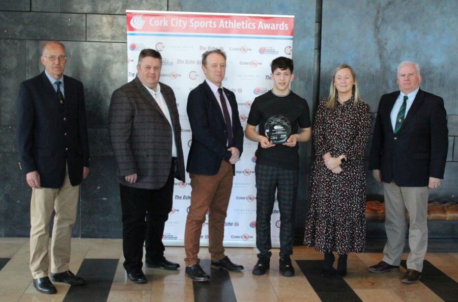 conor callinan leevale ac cork city sports athlete of the month january 2022 22