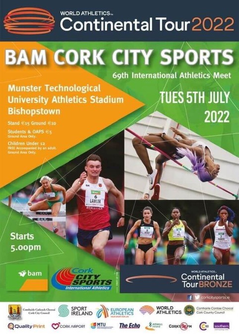 cork city sport banner contintental tour 2022