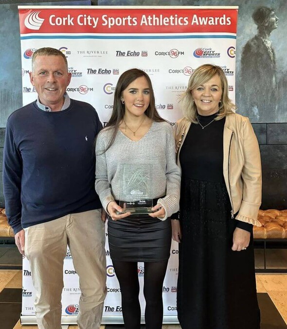 jane buckley leevale ac cork city sports athlete of month november 2022d photo tony oconnell photography
