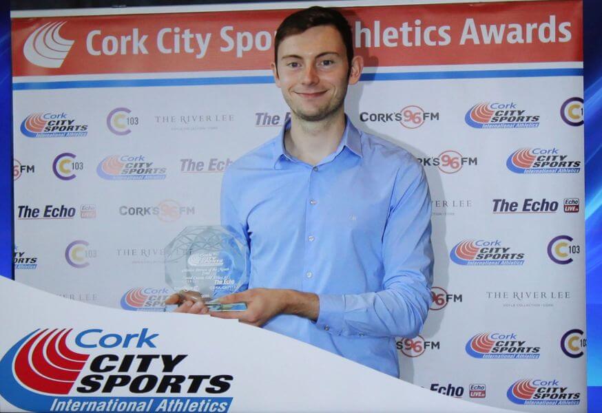 cork city sports athlete of the year award 2022 david cussen old abbey ac
