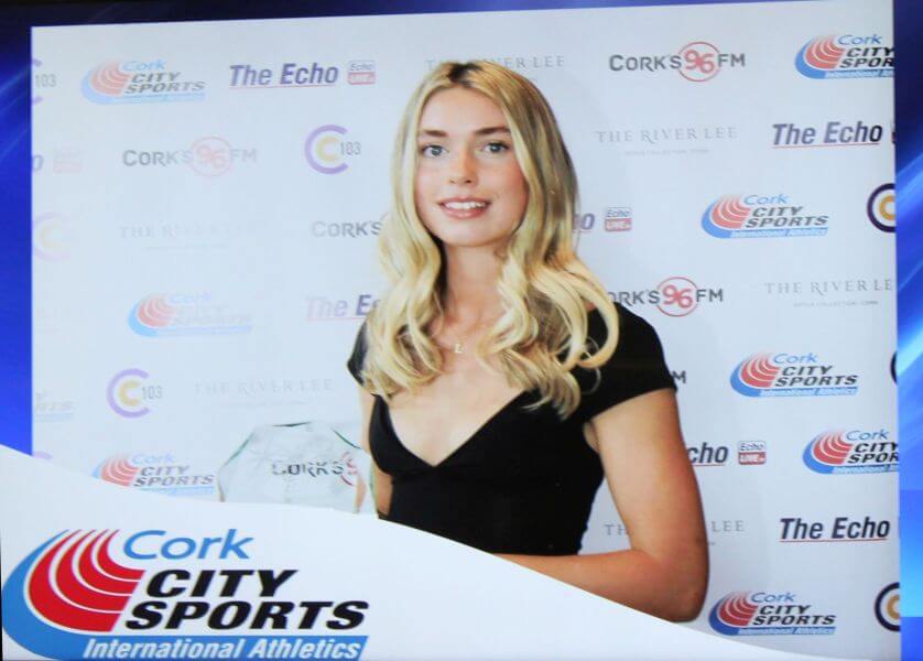 cork city sports athlete of the year award 2022 lucy may sleeman leevale ac