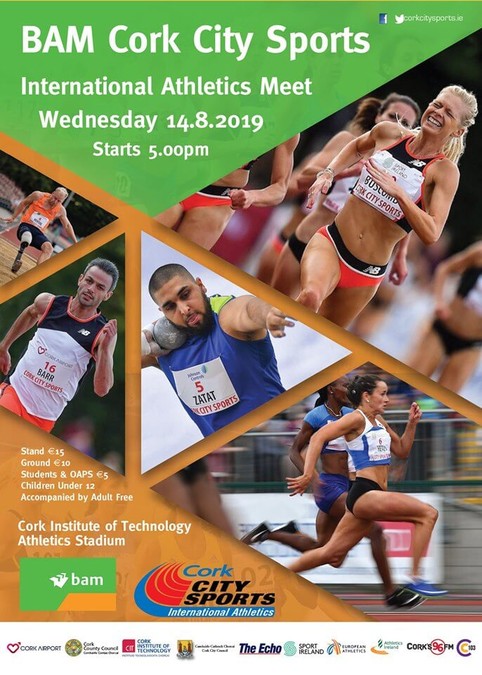 68th cork city sports poster 2019