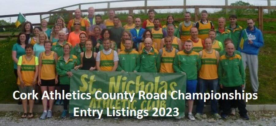 cork athletics county road championship entries 2023
