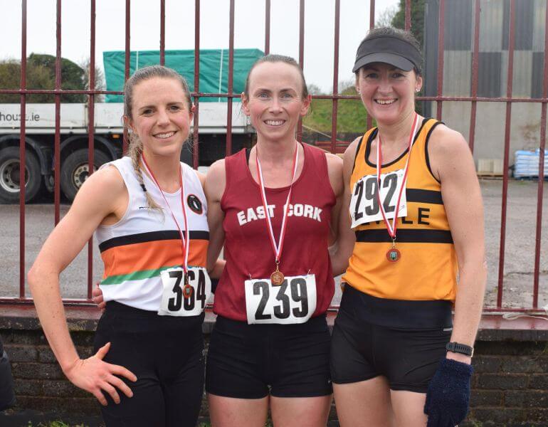 cork athletics county road championships 2023 first 3 women