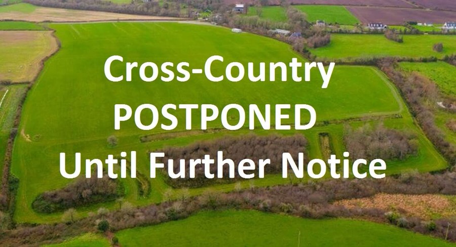 cross country postponed