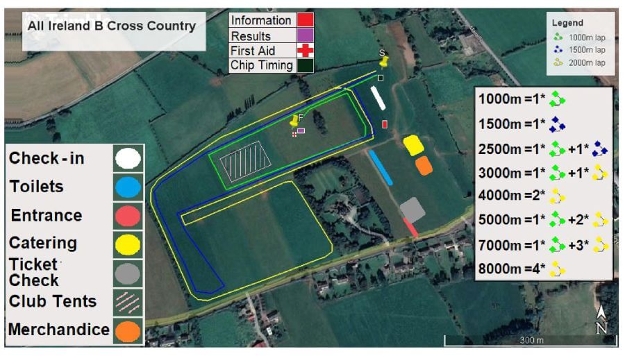 national intermediate masters relays cross country course map 2022