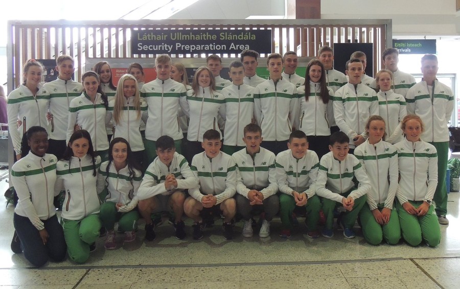 Irish Squad European Youth Championships 2016
