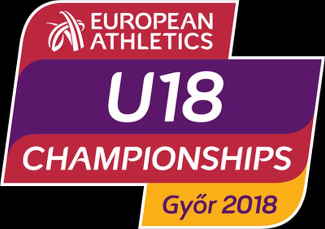 european under 18 championships gyor 2018 logo