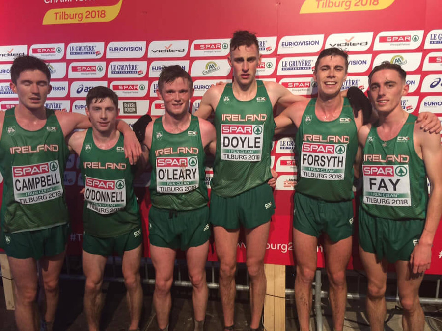 irish under 23 mens team tilburg 2018