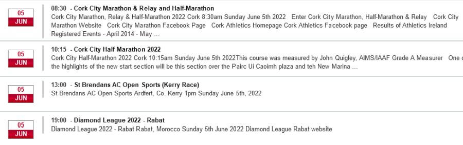 cork athletics calendar we sun june 5th 2022b