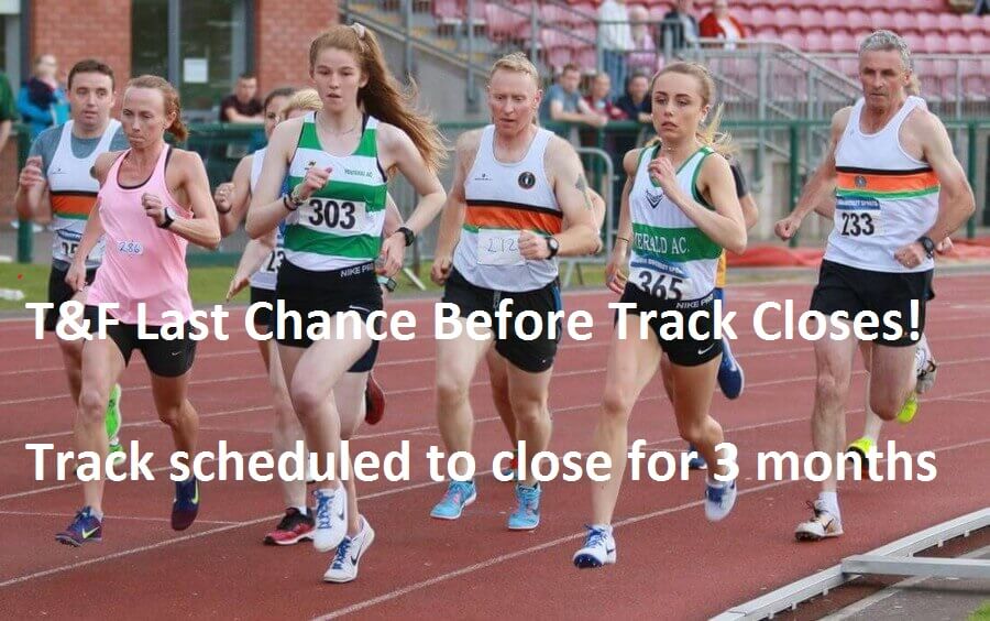 Cork Open Track & Field Evening Meet 4 2022 MTU Track Closure Cork