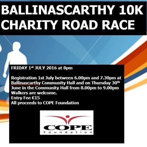 Ballinascarthy 10k Banner 2016