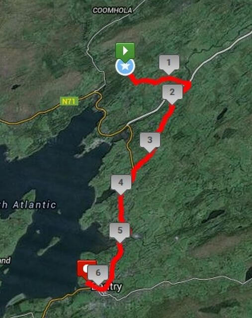 Bay Run 10k Route Map 2015 copy