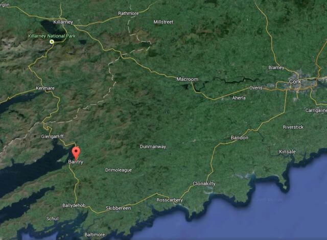 West Cork Satellite View