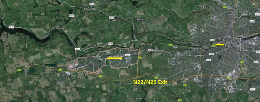 Ballincollig Location