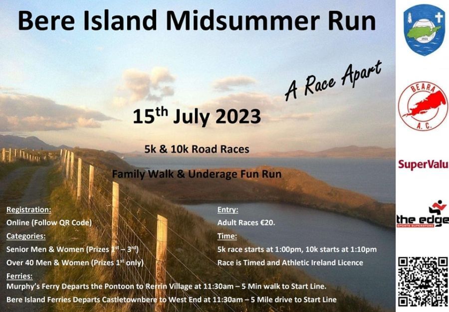 bere island midsummer run flyer 2023